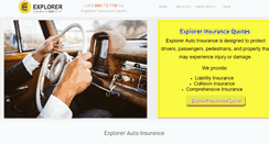 Desktop Screenshot of explorerinsurancequotes.com